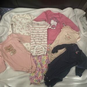 Assorted Baby Onesie Set